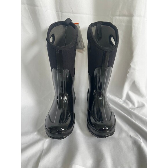 Bogs Classic Tall Shiny black rain boots - Picture 3 of 8